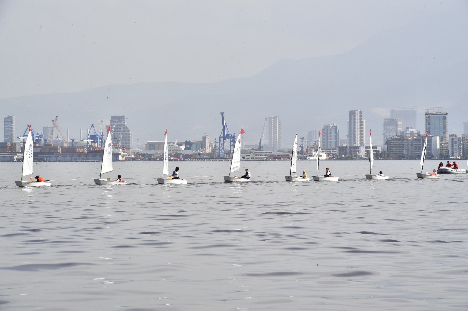 100. yıl şerefine yatlar Körfez’de 