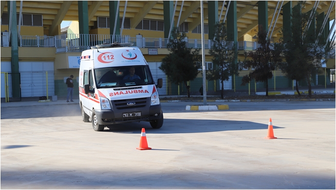 112 Personeline İleri Sürüş Eğitimi-(VİDEO)