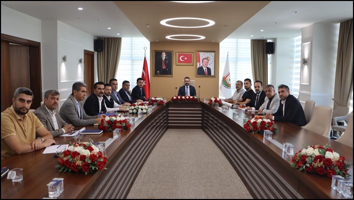 Şanlıurfa Büyükşehir 'de koordinasyon toplantısı yapıldı