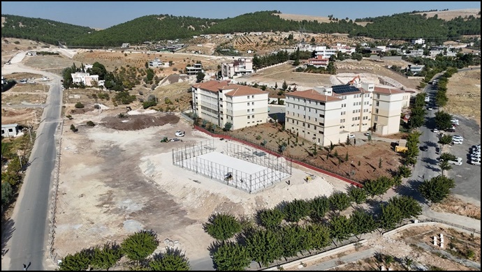 Karaköprü 'ye kalıcı spor tesisleri-(VİDEO)