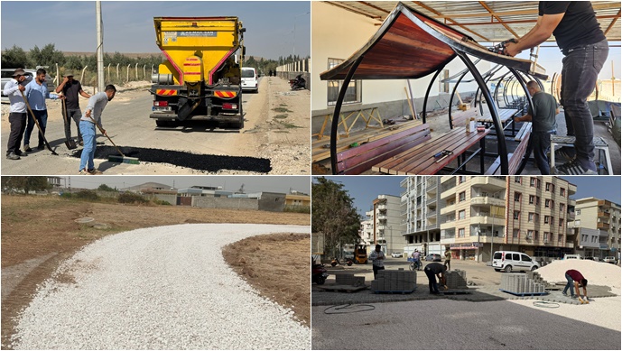 Ceylanpınar devasa bir şantiye alanına döndü