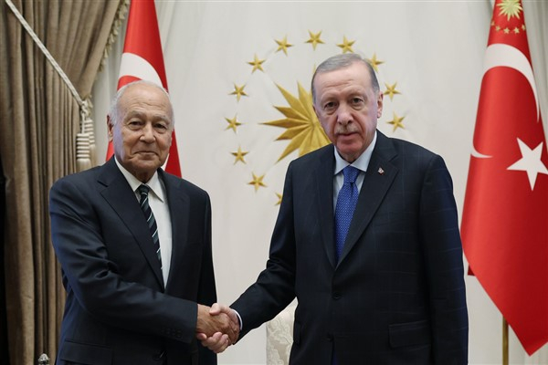 Cumhurbaşkanı Erdoğan, Arap Birliği Genel Sekreteri Gayt’ı kabul etti