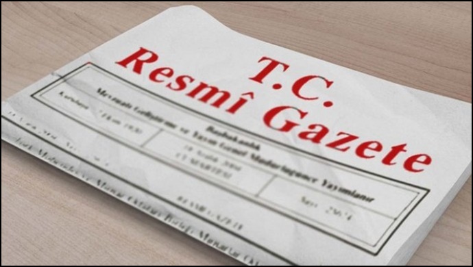 Resmi Gazete başlıkları