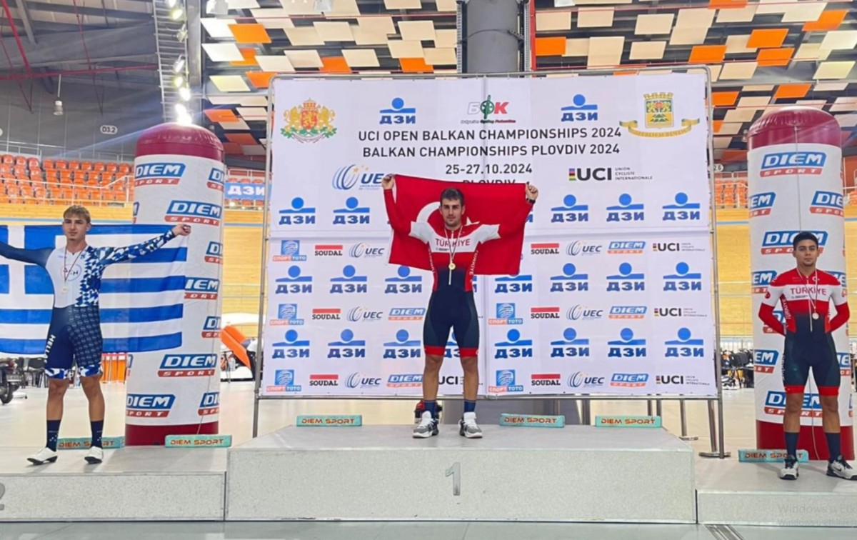 Torku Şekersporlu Pedal Haktan Sayan Balkan Şampiyonu Oldu