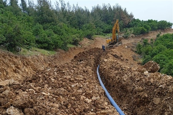 GASKİ, Türkbahçe Deposu ve Fevzipaşa Mahallesi İçmesuyu İsale Hatları Projesi’ni tamamladı