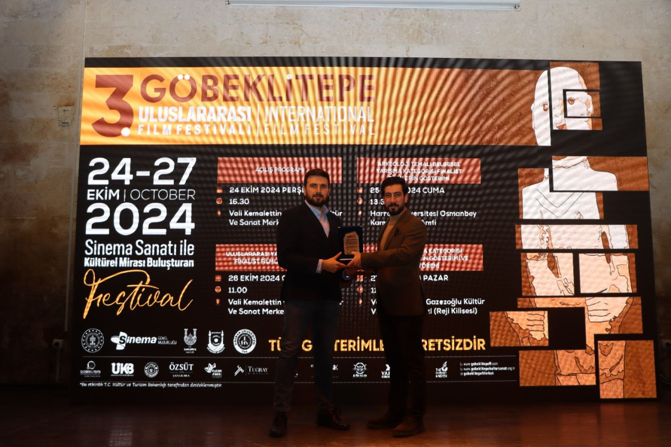 Göbeklitepe festivalinde ödüller sahiplerini buldu