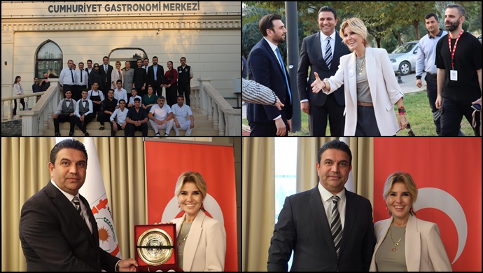 Sanatçı Gülben Ergen Başkanvekili Sait Ağan İle Bir Araya Geldi-(VİDEO)