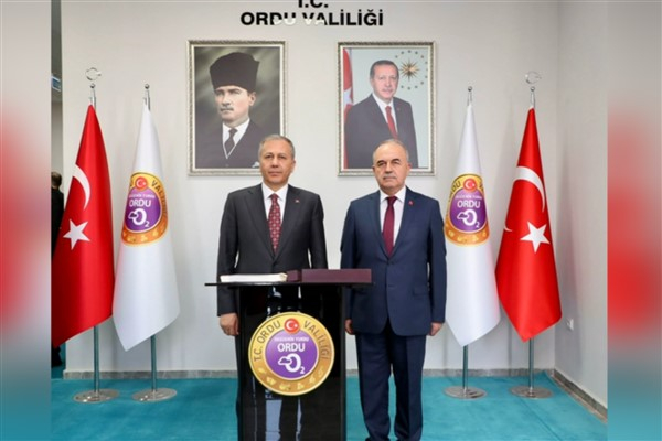 İçişleri Bakanı Yerlikaya, Ordu Valiliği'ni ziyaret etti
