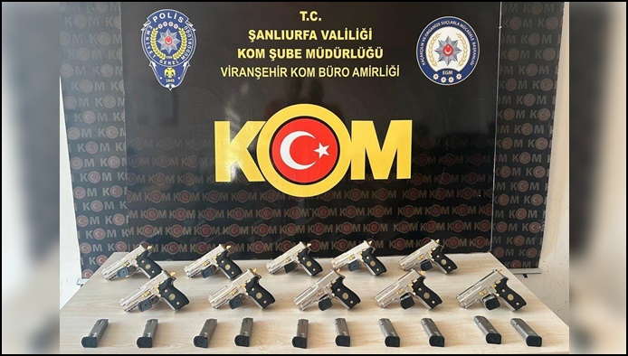 Viranşehir’de Silah Kaçakçılarına operasyon