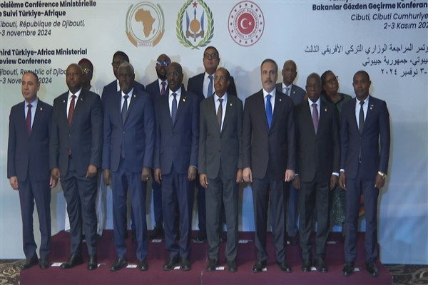 Bakan Fidan, Türkiye-Afrika Ortaklığı Üçüncü Bakanlar Gözden Geçirme Konferansı'na katıldı