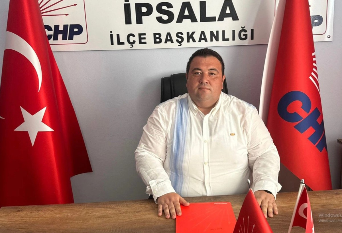 Edirne İpsala'da CHP İlçe Başkanlığına İsmail Göksu Getirildi