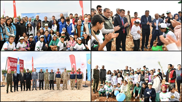 Milli Ağaçlandırma Günü Etkinliğine Yoğun İlgi