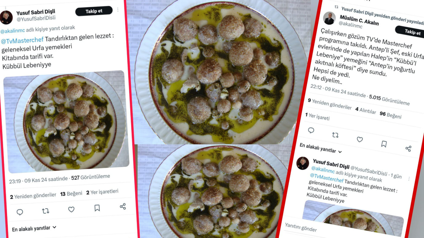 MasterChef'te “Kübbü’l Lebeniye” Urfa Değil Antep Yemeği Diye Sunuldu