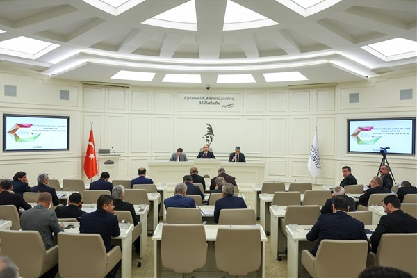 Gaziantep Büyükşehir Belediyesi Meclisi toplandı