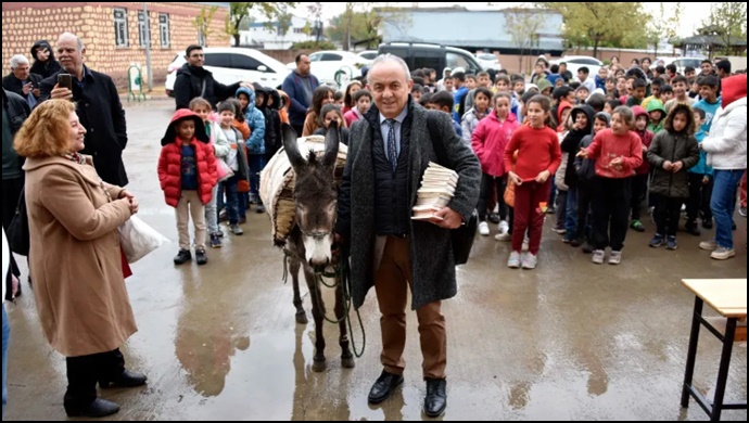Eşekle Gelen Dostoyevski, Yazar Ersin Bilge Öğrencilerle Buluştu-(VİDEO)