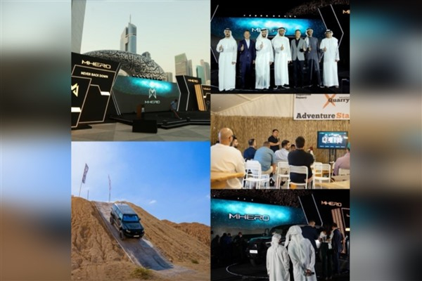 MHERO I, Dubai'de görücüye çıktı ve Orta Doğu pazarında yeni bir off-road furyası başlattı