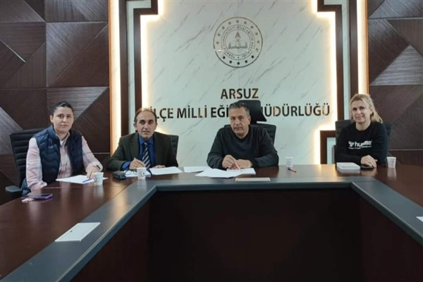 Arsuz’da Aile Okulu Tekamül Eğitimi için planlama toplantısı yapıldı