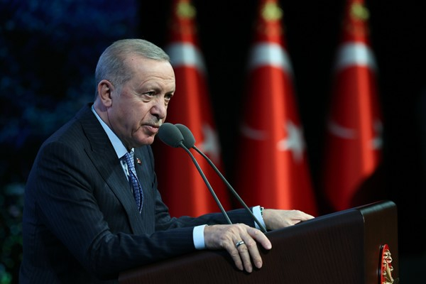 Cumhurbaşkanı Erdoğan: Artan su ihtiyacımız üzerimizde daha fazla baskı oluşturuyor