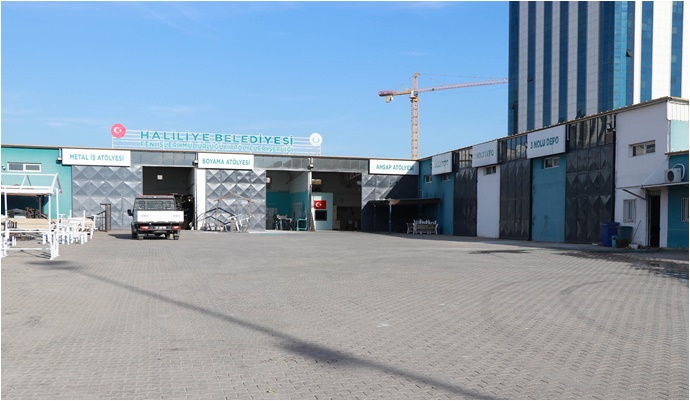 Haliliye Belediyesi, Seri Üretim İle Parkları Yeniliyor-(VİDEO)