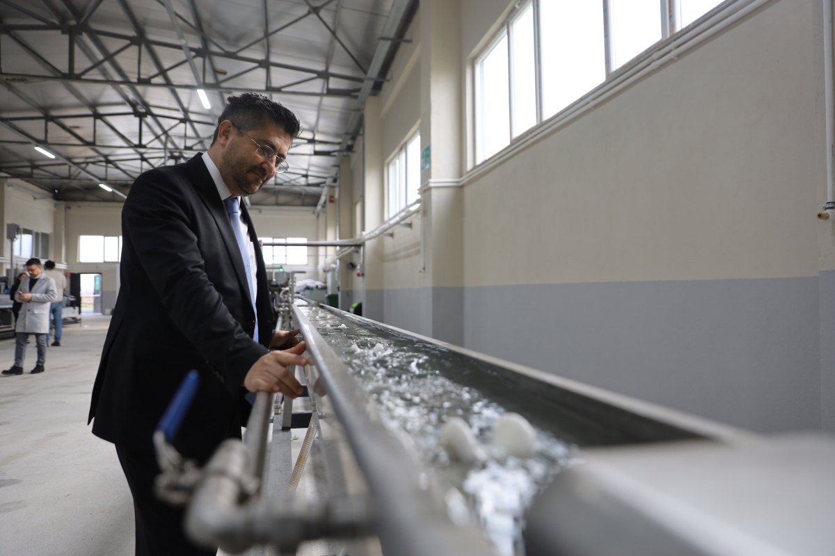 Bursa Büyükşehir Belediyesi'nden sürdürülebilir tarım için tesis