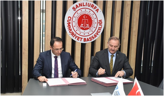 Şanlıurfa Cumhuriyet Başsavcılığı ve Harran Üniversitesi Arasında İş Birliği Protokolü İmzalandı