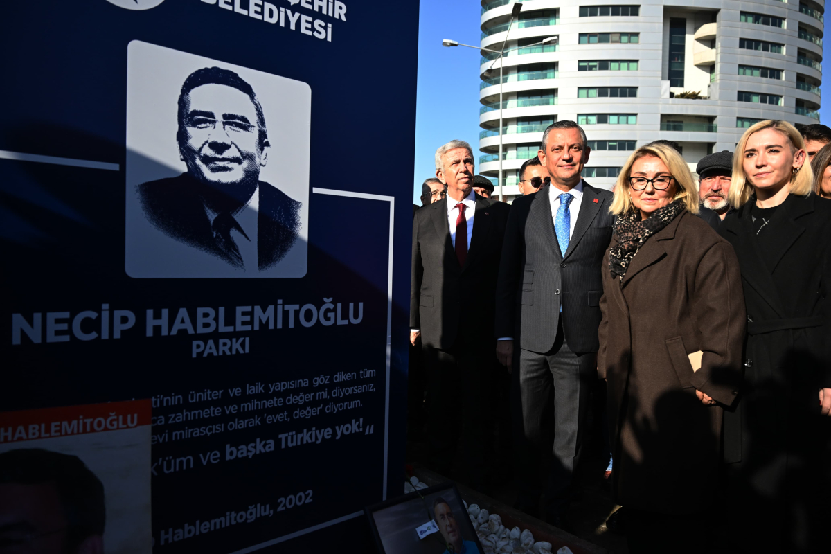 Ankara Büyükşehir Belediyesi tarafından Necip Hablemitoğlu Parkı açıldı