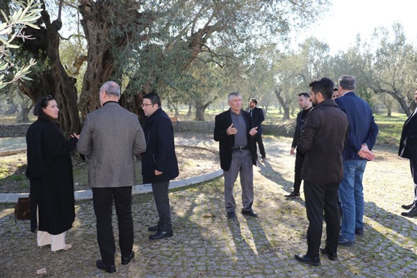 Turizm komisyonundan Kırkağaç ve Soma’nın turistik değerlerine inceleme
