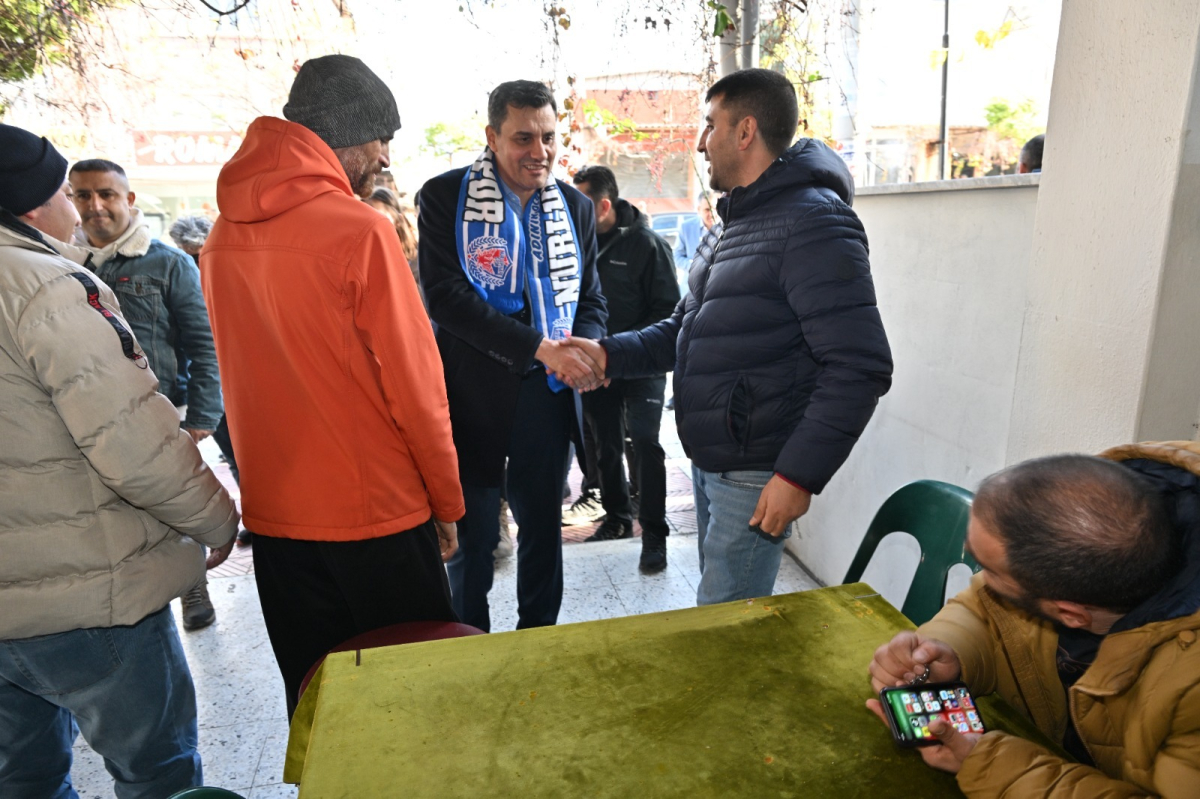 Başkan Zeyrek'ten esnaf ziyareti