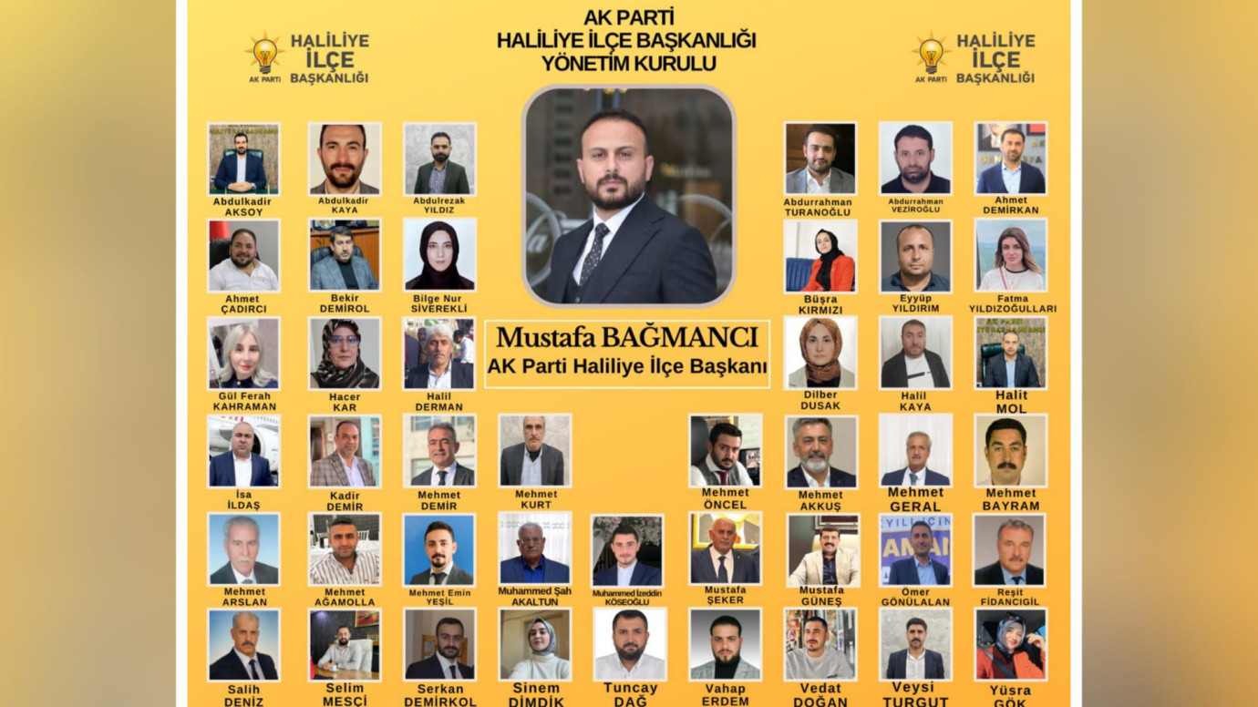 AK Parti Haliliye İlçe Kongresi Gerçekleştirildi: Başkan Mustafa Bağmancı Seçildi