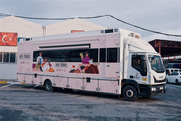 Şişli'de &Prime;Gezici Kent Market&Prime; yola çıktı