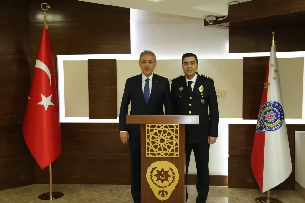 Mardin Valisi Akkoyun’dan Şanlıurfa Emniyet Müdürü Aksoy’a Ziyaret