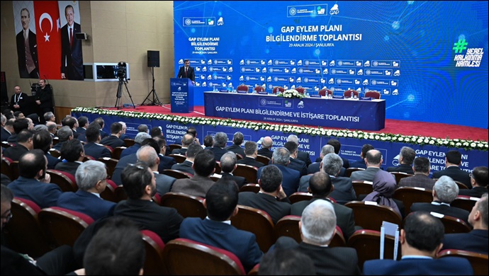 Cumhurbaşkanı Yardımcısı Cevdet Yılmaz'dan GAP Eylem Planı Açıklaması