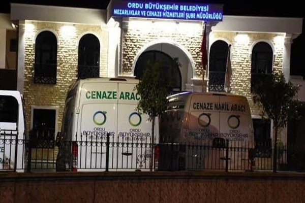 Ordu Mezarlıklar ve Cenaze Hizmetleri Şube Müdürlüğü, hizmetlerini sürdürüyor