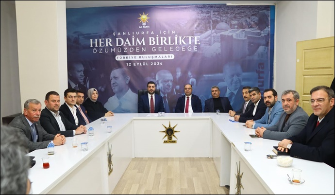 Başkan Çiftçi 'den AK Parti Karaköprü İlçe Başkanlığı’na Ziyaret