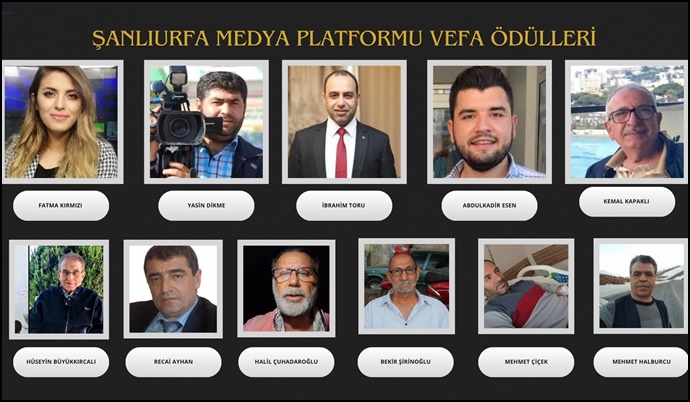 Hayatını kaybeden gazetecilerin ailelerine ‘’Vefa’’ Ödülü