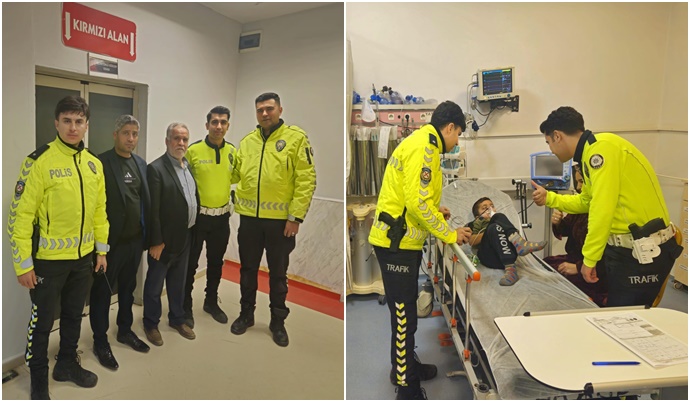 Polis Minik Efe'yi, Heimlich Manevrasıyla Hayata Döndürdü