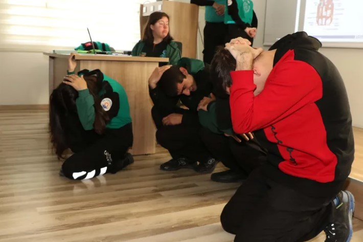 2024'te 7 Bin Kişiye Deprem Bilinci Kazandırıldı