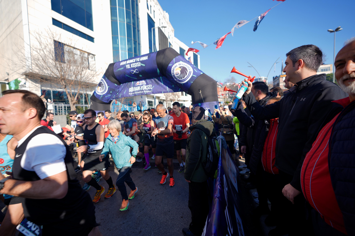 Kartal'da &Prime;14. Uğur Mumcu Yol Koşusu&Prime; gerçekleştirildi