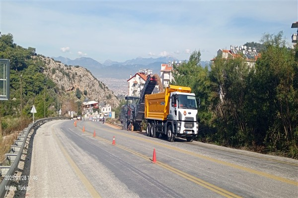 Muğla'da  altyapı ve üstyapı çalışmalarına devam ediliyor