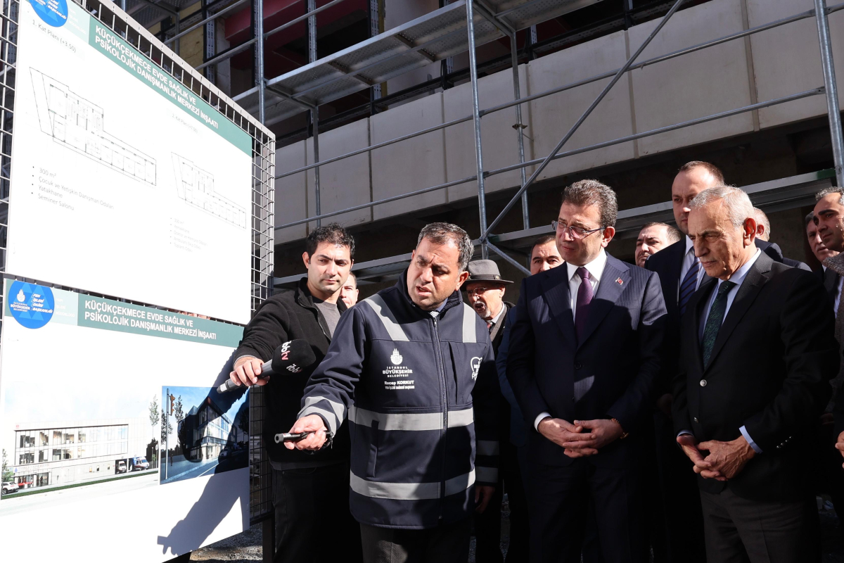 İBB Başkanı İmamoğlu, İSKİ Küçükçekmece Çevre Projesi Temel Atma Töreni’ne katıldı