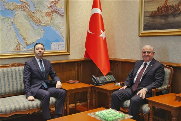 Bakan Güler, Türkiye’nin Mozambik Büyükelçisi Alkan’ı kabul etti