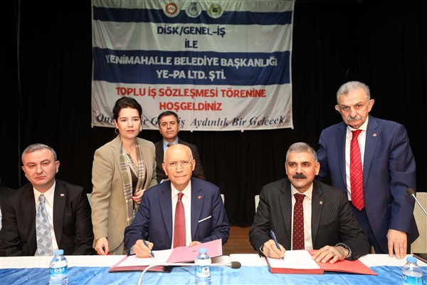 Yenimahalle'de Toplu İş Sözleşmesi imzalandı