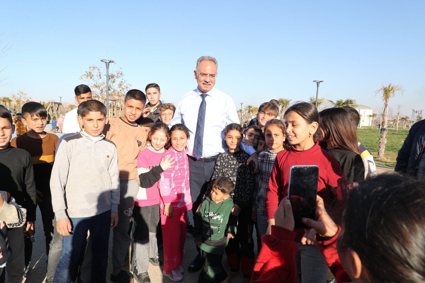 Başkan Kuş Eyyübiye Millet Bahçesi’nde Halkla Buluştu-(VİDEO)