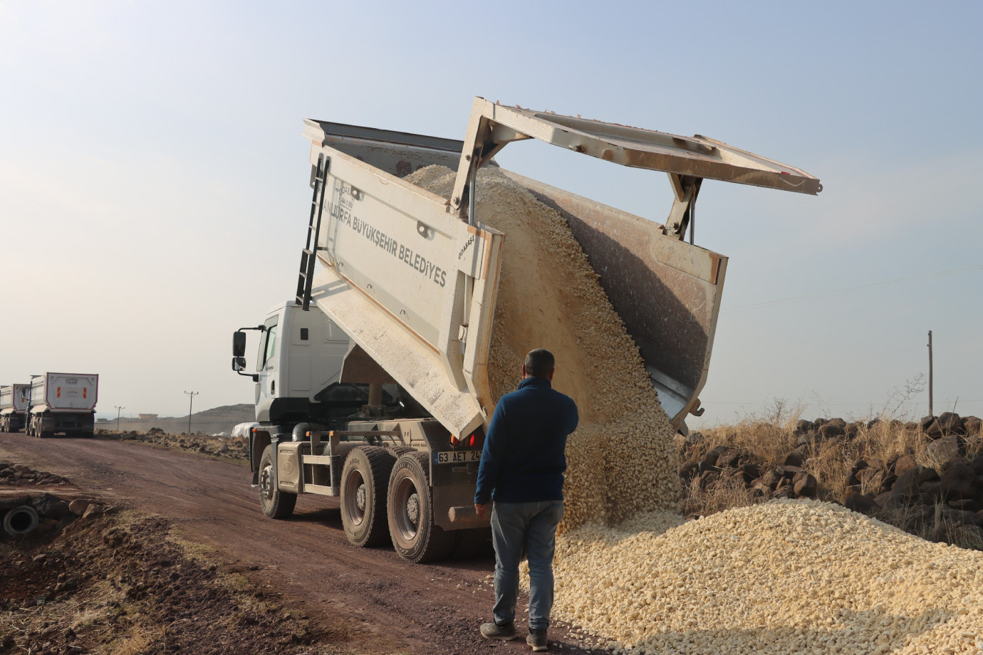 Büyükşehir’den Siverek Kırsalında Üstyapı İyileştirmeleri