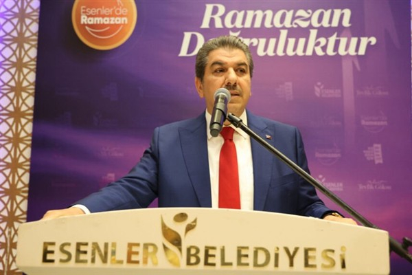 Esenler Belediyesi'nden Gazze'ye kardeşlik sofrası