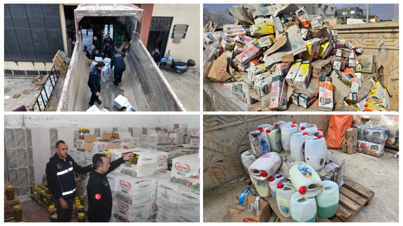 Eyyübiye’de bozuk ürünler piyasaya sürülmeden ele geçirildi