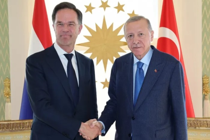Erdoğan, NATO Genel Sekreteri Rutte ile Görüştü