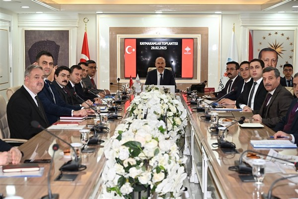 Batman'da “Kaymakamlar Toplantısı&Prime;  gerçekleştirildi