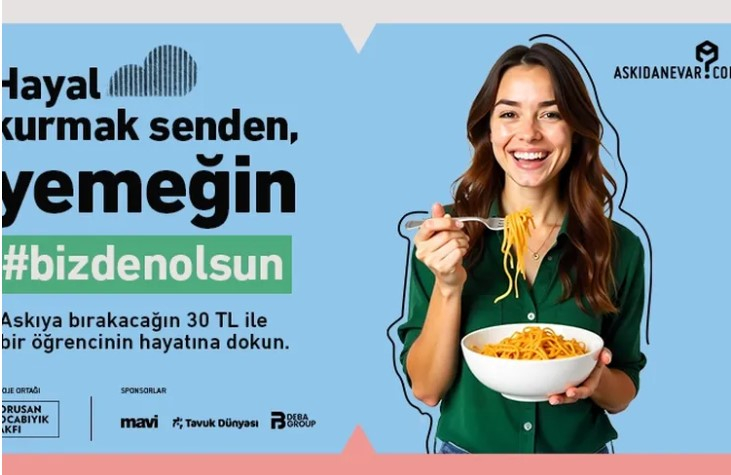 Askıda Ne Var, 1 Milyon Öğün Hedefiyle &Prime;#BizdenOlsun&Prime; Kampanyasını Başlattı!