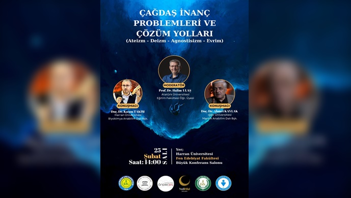 Şanlıurfa’da ‘Çağdaş İnanç Problemleri ve Çözüm Yolları’ Konferansı Düzenlenecek